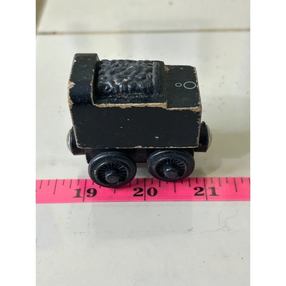 Thomas & Friends Railway Neville's Tender Wooden Train Car Display Only Black